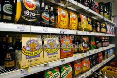 Bierschap suppermarkt